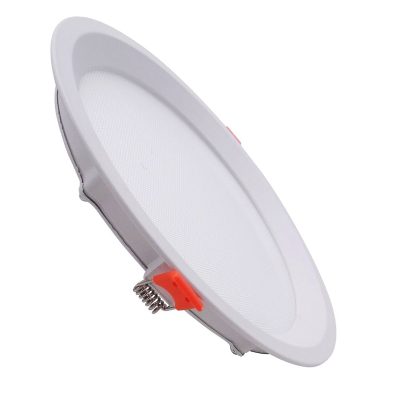 Dalle LED Ronde Slim 10W CCT Sélectionnable LIFUD (UGR17) Coupe Ø 110mm,7810R-10W-LIFUD
