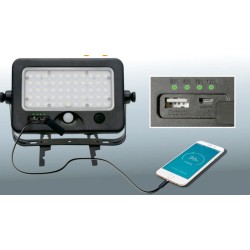 eclairage led solaire,projecteur led solaire, projecteur IP65,Détecteur de Présence PIR,
FC-PY-PR-CR-10-PS,led panneau solaire,