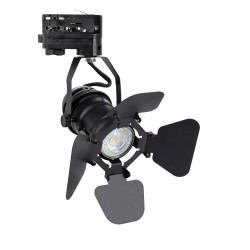 Spot à Douille GU10 Rail Triphasé,spot led triphasé GU10,Spot 360°,FC-PRTLMPRS-TRFSC-KRNGN-GU10,