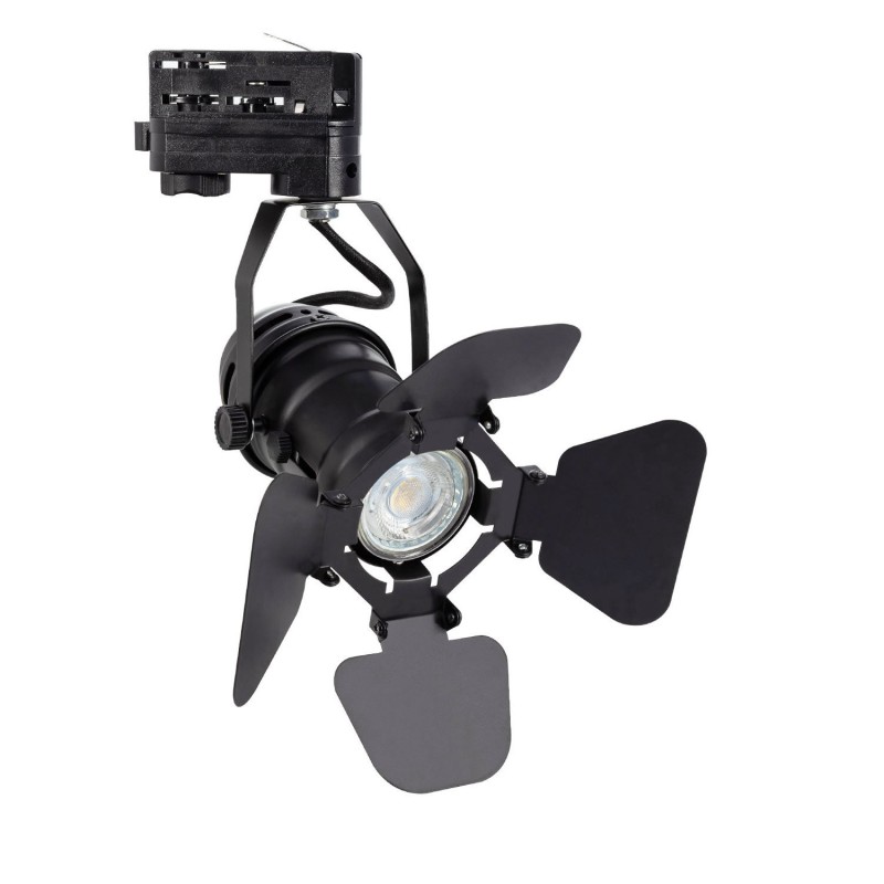 Spot à Douille GU10 Rail Triphasé,spot led triphasé GU10,Spot 360°,FC-PRTLMPRS-TRFSC-KRNGN-GU10,
