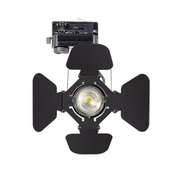 Spot à Douille GU10 Rail Triphasé,spot led triphasé GU10,Spot 360°,FC-PRTLMPRS-TRFSC-KRNGN-GU10,