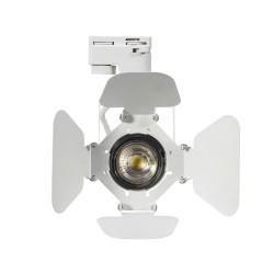 Spot à Douille GU10 Rail Triphasé,spot led triphasé GU10,Spot 360°,FC-PRTLMPRS-TRFSC-KRNGN-GU10,