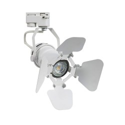 Spot à Douille GU10 Rail Triphasé,spot led triphasé GU10,Spot 360°,FC-PRTLMPRS-TRFSC-KRNGN-GU10,