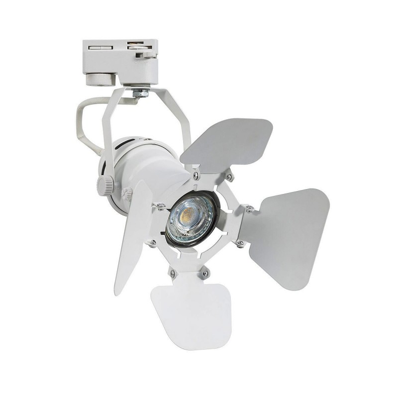 Spot à Douille GU10 Rail Triphasé,spot led triphasé GU10,Spot 360°,FC-PRTLMPRS-TRFSC-KRNGN-GU10,