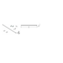 Réglette Étanche LED 50W 1500mm ECO Damp Proof IP65 LEDVANCE 4058075066496