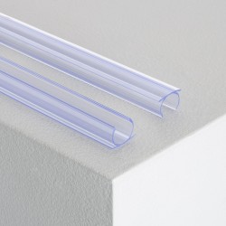 Profilé en PVC 1m pour Néon LED Rond 360º Flexible
