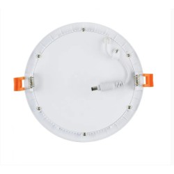 Dalle LED Ronde 12W SwitchCCT Sélectionnable Coupe Ø 155mm Dimmable Compatible avec Télécommande RF V.2