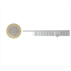 Dalle LED Ronde 12W SwitchCCT Sélectionnable Coupe Ø 155mm Dimmable Compatible avec Télécommande RF V.2