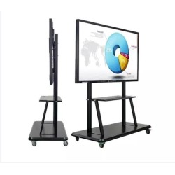 TRULIFT HW86,chariot mobile ecran tactile, support ecran à roulette