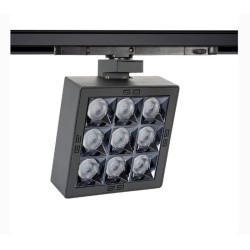 Spot LED Marlin 40W No Flicker pour Rail Triphasé (3 Allumages)