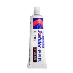 Colle Silicone pour Rubans LED,colle d'étanchéité transparente,colle bobine led,Kafuter-colle K-5905,
