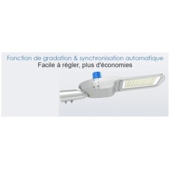 Lampadaire led de rue 150W,eclairage public, street light, IP66 IK08,