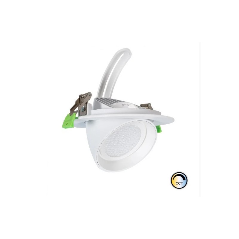 Spot led orientable encastrable,spot led rond 24W,projecteur orientable encastrable,spot led encastrable plafond