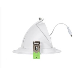 Spot led orientable encastrable,spot led rond 24W,projecteur orientable encastrable,spot led encastrable plafond