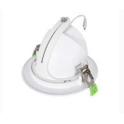 Spot led orientable encastrable,spot led rond 24W,projecteur orientable encastrable,spot led encastrable plafond