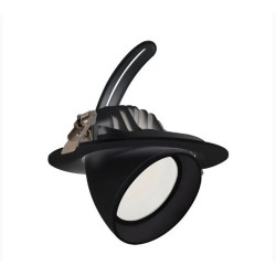 Spot led orientable encastrable,spot led rond 24W,projecteur orientable encastrable,spot led encastrable plafond