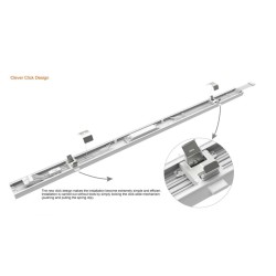 reglette led, barre lineaire,eclairage led,reglette led etanche,barre led 70W,eclairage plafond,eclairage parking,led etanche,