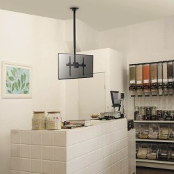 support plafond ecran, support tv plafond,support audiovisuel,