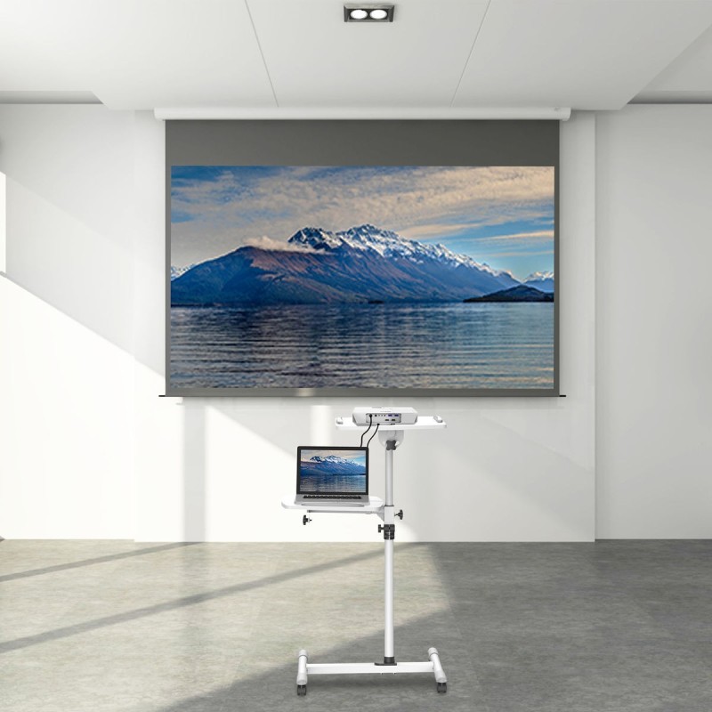 support vidéoprojecteur a roulette,support a roulette,meuble roulette videoprojecteur,