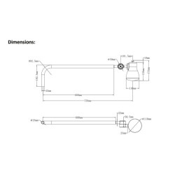 Projecteur LED Enseignes,spot vitrine,spot devanture de magasin,eclairage exterieur boutique,spot led boutique,store front,