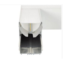BRR-LNL-NW-TRNR-L-10W, barre lineaire led,eclairage led plafond,barre led turner,