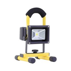 Projecteur LED Portatif avec Batterie Blanc Froid 10W GL-PMF-10 Projecteur Portatif / Avec batterie