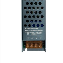 Bloc d'Alimentation 48V DC 100W 2A, spot magnetique, spot monophasé,FNT-LMTC-10048W
