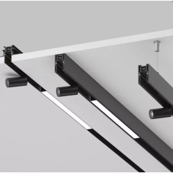 Rail Magnétique Monophasé, spot led magnétique , eclairage magasin,