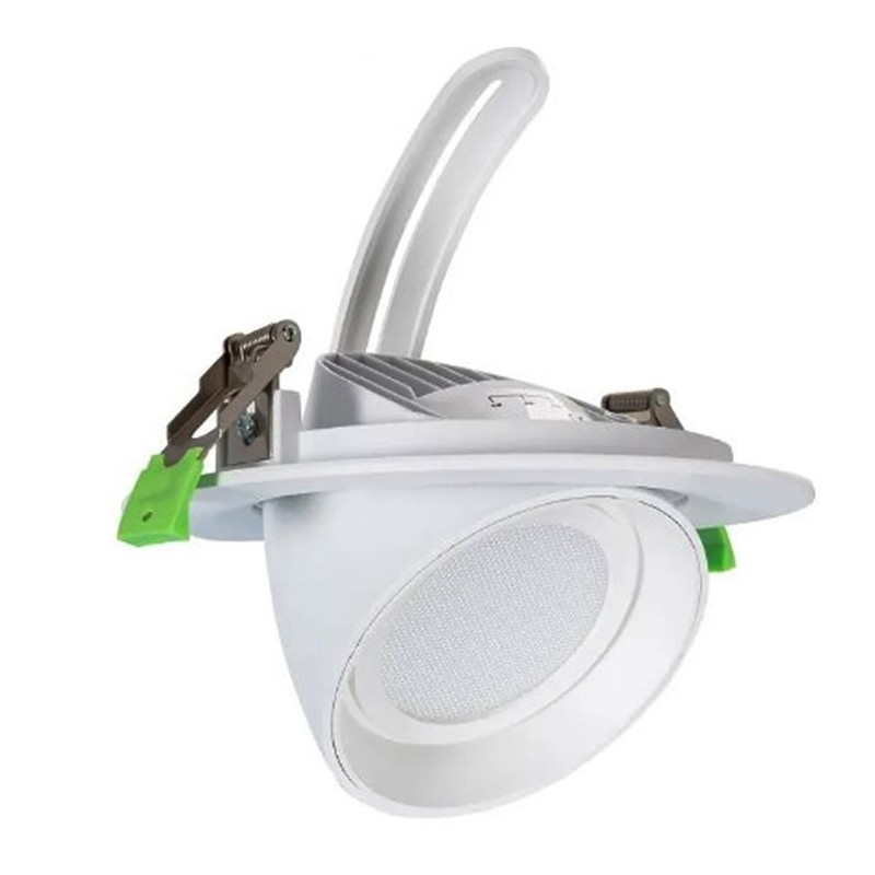 Projecteur LED Orientable Rond 24W 120lm/W OSRAM Blanc LIFUD No Flicker