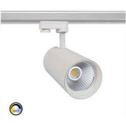 Spot LED New d'Angelo 30W Noir CCT LIFUD Focus pour Rail Triphasé,FC-MGC-B-30W-CCT-FCL,eclairage boutique,