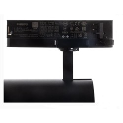 Spot LED 40W CCT Rail Triphasé , FC-NNGL-40-BL-CTLF , Spot LED rail Triphasé,eclairage magasin plafond,
projecteur led 40W,