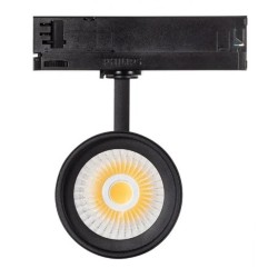Spot LED 40W CCT Rail Triphasé , FC-NNGL-40-BL-CTLF , Spot LED rail Triphasé,eclairage magasin plafond,
projecteur led 40W,