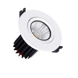 Spot Downlight LED Rond 10W LIFUD Coupe Ø70 mm