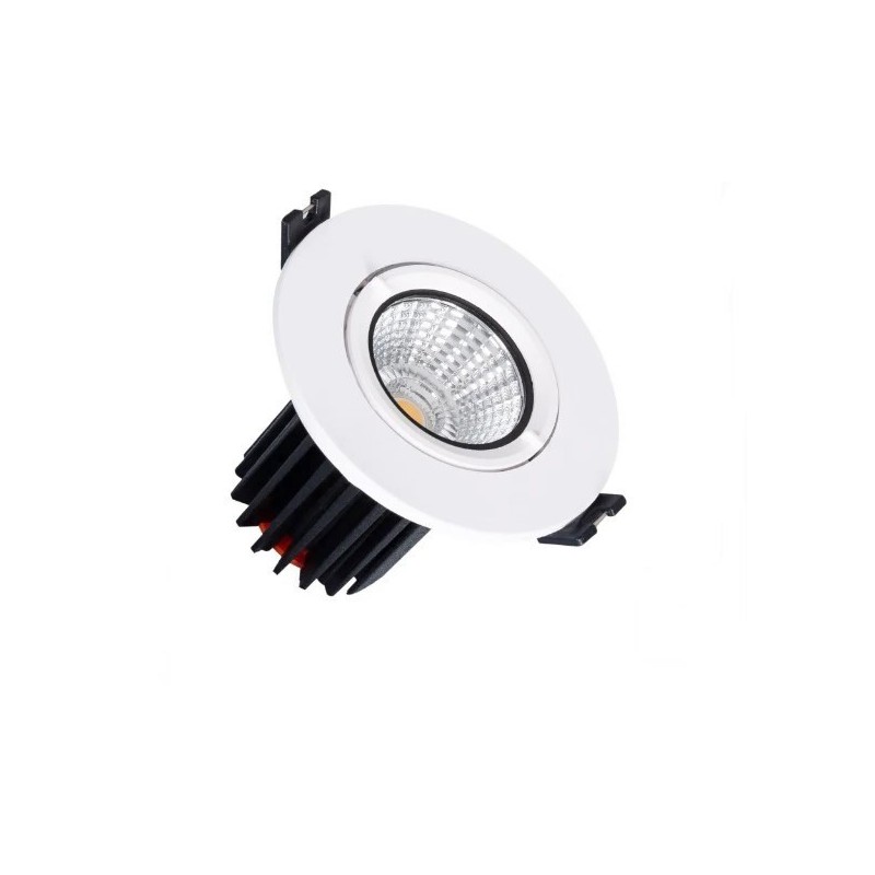 Spot Downlight LED Rond 10W LIFUD Coupe Ø70 mm