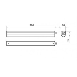 EAN 8719514527843 ,reglette led 5W philips, reglette led magasin, 
,52784399 , Ledinaire Batten Raccordable BN021C