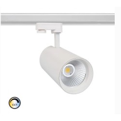 Spot LED New d'Angelo 30W Blanc CCT LIFUD pour Rail Triphasé, FC-BRTHA-30-BLNC-CT,spot cct lifud,