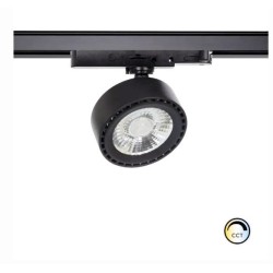 spot led 20W triphasé, eclairage magasin , rail triphasé,