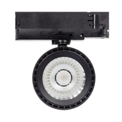 spot led 20W triphasé, eclairage magasin , rail triphasé,