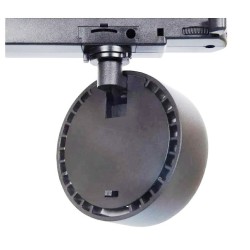 spot led 20W triphasé, eclairage magasin , rail triphasé,