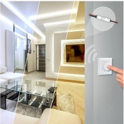 Contrôleur à Distance pour Variateur LED 1-10V et Triac RF Sans-Fil
