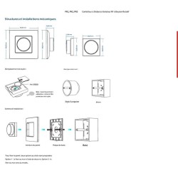 Contrôleur à Distance pour Variateur LED 1-10V et Triac RF Sans-Fil