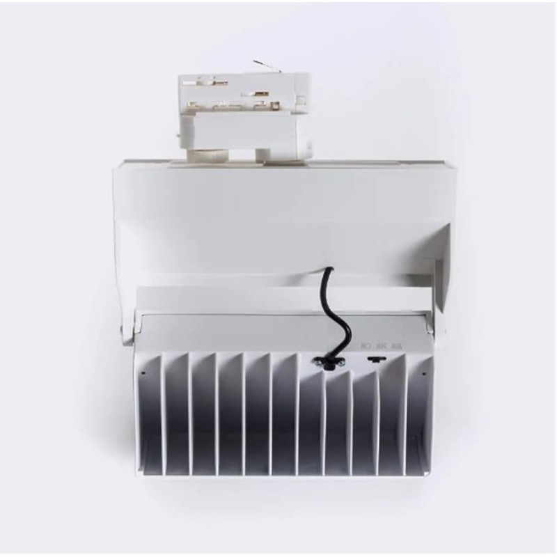 Spot LED Piero 38W CCT Selectionnable No Flicker pour Rail Triphasé, ecairage rail,