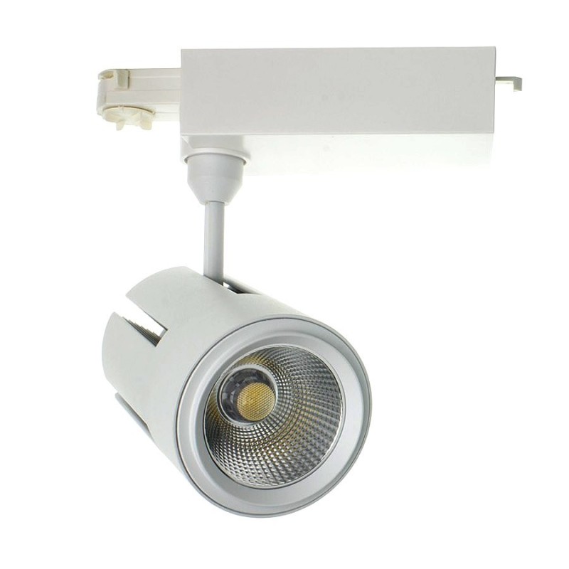 Spot LED Cree Gatling 40W Blanc pour Rail Triphasé , KM-FLGCT-40