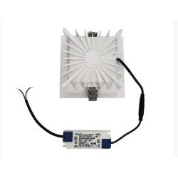 DWNLGHT-CR-CDRD-30W,Downlight LED Carré 30W, spot plafond carré, eclairage plafond,