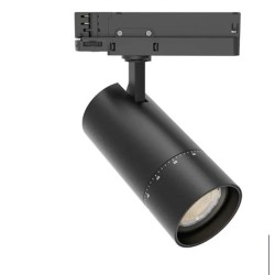 spot led triphasé multi angles,spot led cct,spot rail triphasé,spot led 30W,eclairage sur rail