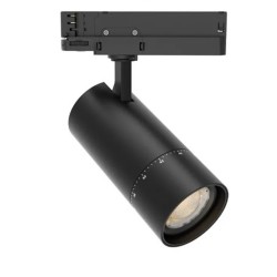 Spot LED Wild 30W CCT pour Rail Triphasé Dimmable 0-10V CRI90 No Flicker Multiangle 24-60º