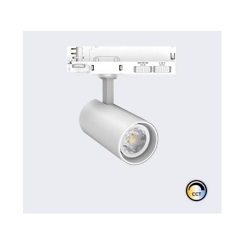 spot led triphasé ,spot led cct,spot rail triphasé,spot led 30W,eclairage sur rail, spot led dimmable triac, spot afrique,