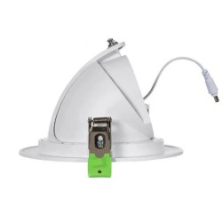 spot encastré rond,eclairage plafond led rond,eclairage encastrable,spot led afrique, projecteur osram encastrable,