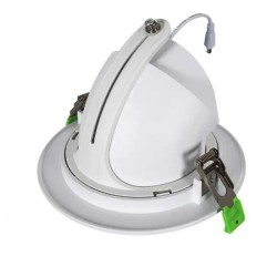 spot encastré rond,eclairage plafond led rond,eclairage encastrable,spot led afrique, projecteur osram encastrable,
