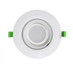 spot encastré rond,eclairage plafond led rond,eclairage encastrable,spot led afrique, projecteur osram encastrable,